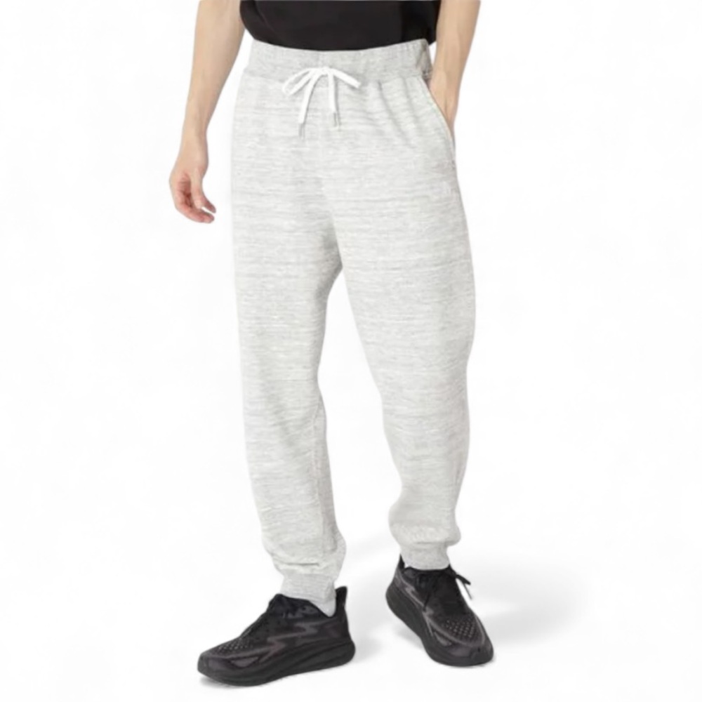 Hollywood The Jean People light gray zip pocket jogger sweatpants size small